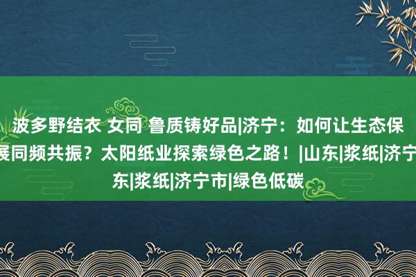 波多野结衣 女同 鲁质铸好品|济宁：如何让生态保护与企业发展同频共振？太阳纸业探索绿色之路！|山东|浆纸|济宁市|绿色低碳